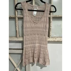 Falconeri size small lace knot top